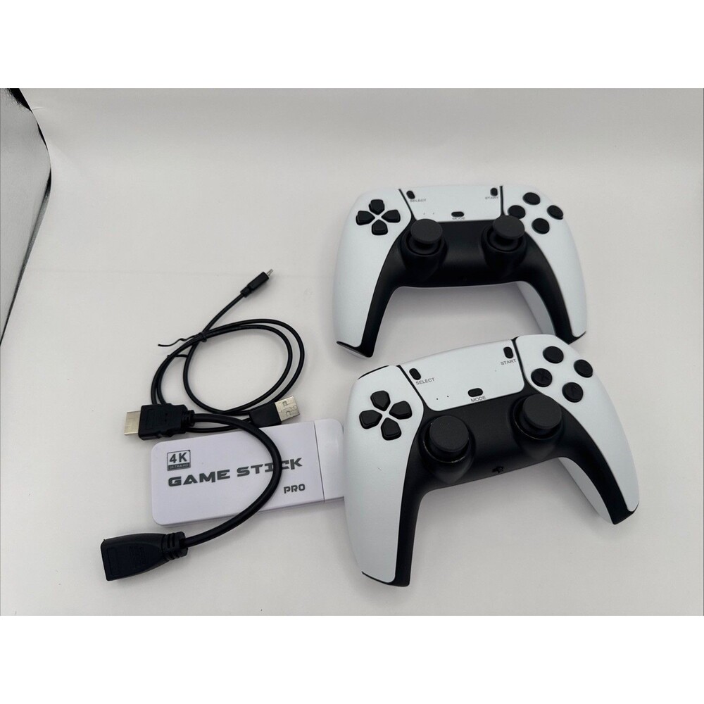 New Retro Game Console, Classic Video Games with 4K HDMI, Wireless Controllers